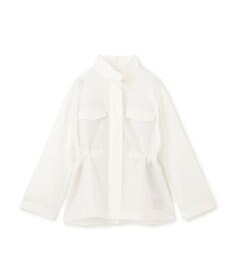 uncrave シアーオーガンジー ミリタリーブルゾン