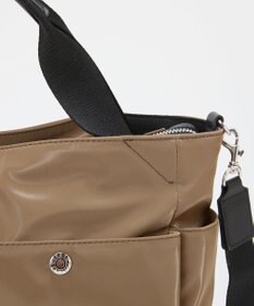 TOPKAPI 【Breath TOPKAPI】Train 防水ポリエステル ショルダー付き A4 トートバッグ / キャリー対応