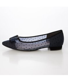 MODE ET JACOMO <carino>ドットチュールパンプス