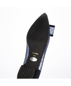 MODE ET JACOMO <carino>ドットチュールパンプス