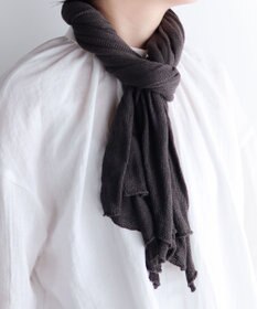 AND WOOL 〈上質な素材と手仕事から生まれた優しいニット〉コットンシルクカシミヤのストール