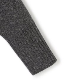 UNFILO カシミヤブレンド ハイネック ラメニット