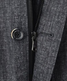 JOSEPH ABBOUD 【キングサイズ・軽量・撥水加工】メランジストレッチジャケットブルゾン