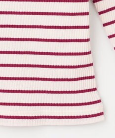 組曲 KIDS 【110-140㎝】レースボーダー トップス