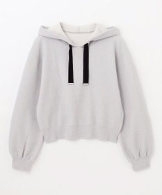 GRACE CONTINENTAL ラメニットパーカー