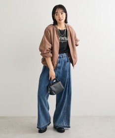 Green Parks キレイ目ロゴ長袖Ｔシャツ