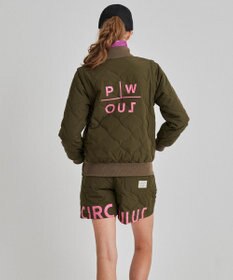 PW CIRCULUS 【ベストにもなる！袖2WAY】【WOMEN】ひょうたんキルティング中綿ブルゾン