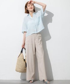 23区 VIOLAd'ORO ラフィア トートバッグ