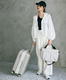 TOPKAPI 【Breath TOPKAPI】Train 防水ポリエステル ショルダー付き A4 トートバッグ / キャリー対応