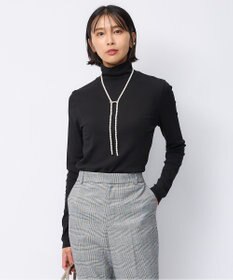 23区 L 【洗える】レイヤードタートル カットソー