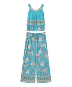 San-ai Resort（三愛水着楽園） ロングパンツセット　9M・11L　【Coral veil（コーラルヴェール）】