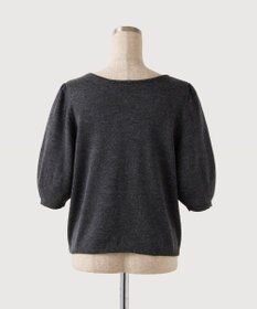 TOQUE 〈大草直子さんアドバイザー〉【天然素材】アルパカシルクニット5分袖