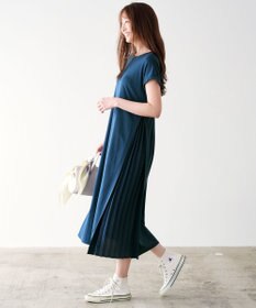 ANY SIS プリーツ加工 ワンピース