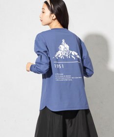 SHARE PARK LADIES 【UNISEX】吸水速乾 LMCバックプリントロングスリーブTシャツ（S・Mサイズ）
