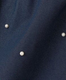 ANY KIDS パール×デニムニットスカッツ