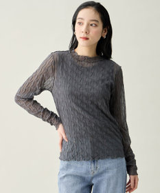 ANY L レースインナートップス