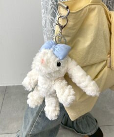 WEGO お姫様うさちゃんぬいぐるみキーホルダー