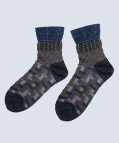 COQ CROSS PATCH ショートソックス