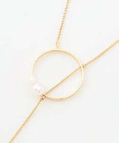 自由区 サークルバーパール ネックレス