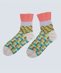 COQ CROSS PATCH ショートソックス