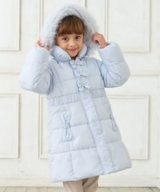 ANY KIDS 【洗濯機OK】中綿Aラインロングコート