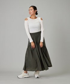Chacott シアーワッフルロングスリーブTシャツ