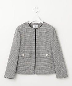 J.PRESS LADIES 【洗える】Calameraリングメッシュ ジャケット