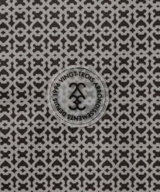 23区GOLF 【MEN】サンベールメッシュ モノグラムハーフジップ