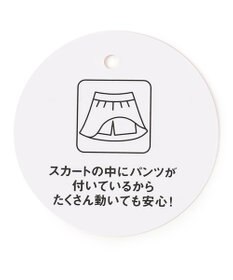 ANY KIDS フラワー ブーケ プリント スカパン