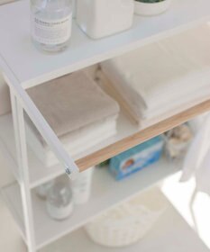 tower 立て掛けランドリーシェルフ タワー ホワイト