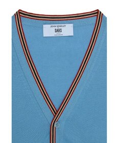 DAKS John Smedley for DAKS ハウスストライプカーディガン