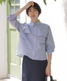 J.PRESS LADIES COTTON TEX ブラウス