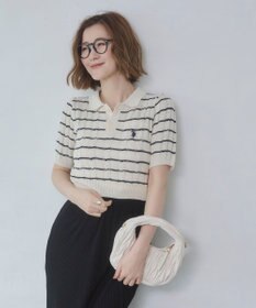 WEGO 別注USPOLO　ケーブルニットポロ