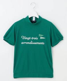 23区GOLF 【WOMEN】【吸水速乾/UVカット】メッシュモックネックプルオーバー