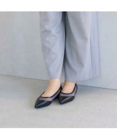 MODE ET JACOMO <carino>【レイン対応】メッシュポインテッドトゥパンプス