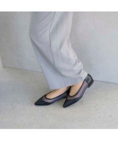 MODE ET JACOMO <carino>【レイン対応】メッシュポインテッドトゥパンプス