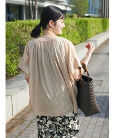 CRAFT STANDARD BOUTIQUE ウ゛ィンテージボイル２ＷＡＹタックブラウス