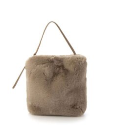 UNBILLION cachecache エコファーワンハンドルミニトートバッグ