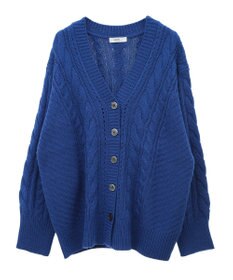 earth music&ecology アンチピリングケーブルカーディガン