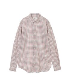 DAKS コットンミニチェックシャツ