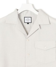 J.PRESS YORK STREET 【UNISEX】ワッフルオープンカラー シャツ