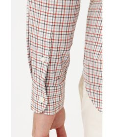 DAKS コットンミニチェックシャツ