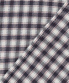 J.PRESS LADIES L 【洗える】ポリエステルヴィスコースブロックチェック バンドカラー ブラウス