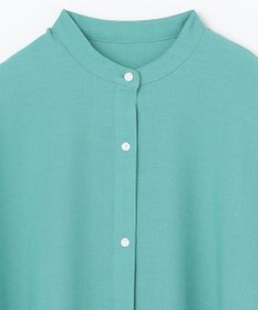 ANY 【洗える】バンドカラーとろみ ワンピース