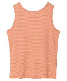 Green Parks ボーダーリブタンクトップ