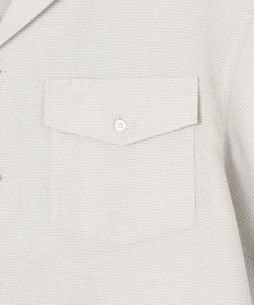 J.PRESS YORK STREET 【UNISEX】ワッフルオープンカラー シャツ