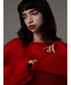 Te chichi 【R by Te chichi】シアールーズニット《2025winter catalog item》