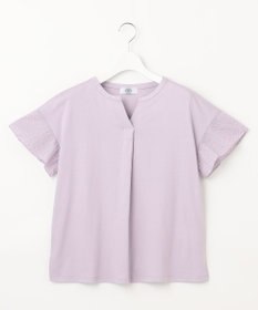 J.PRESS LADIES 【接触冷感・吸水速乾】MULTI EFFECT JERSEY フレアースリーブ カットソー