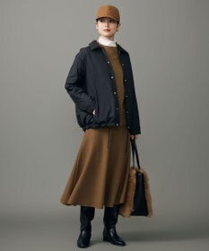 自由区 S 【カタログ掲載】ウールミラノニットフレア スカート