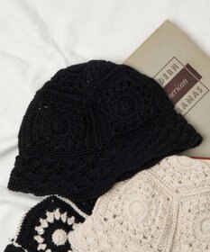 WEGO クロシェニットハット